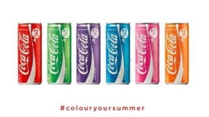 Coke launches multi-coloured marketing campaign